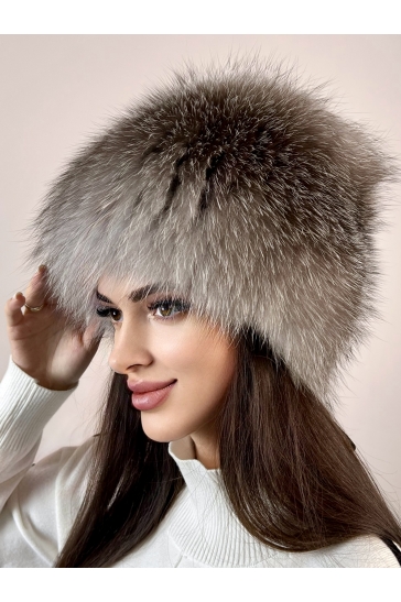 Шапка женская из блюфроста