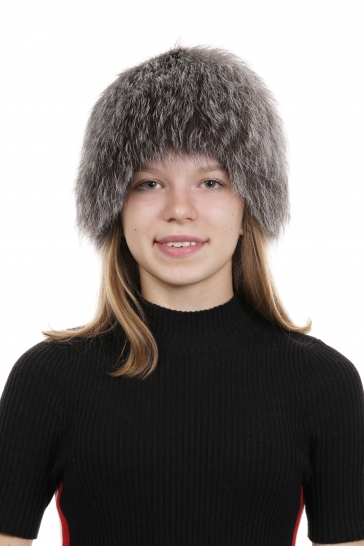 Шапка женская из блюфроста