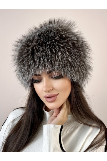 Шапка женская из блюфроста