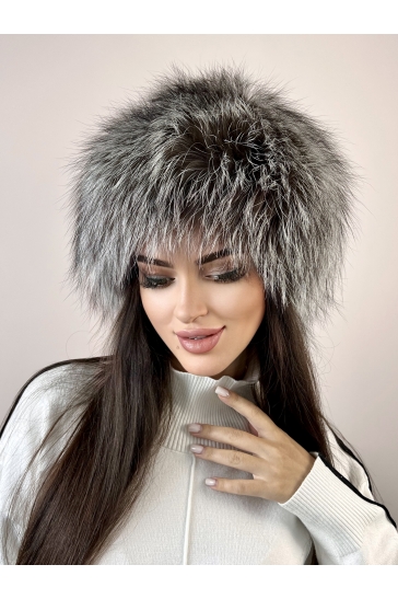 Шапка женская из лисы
