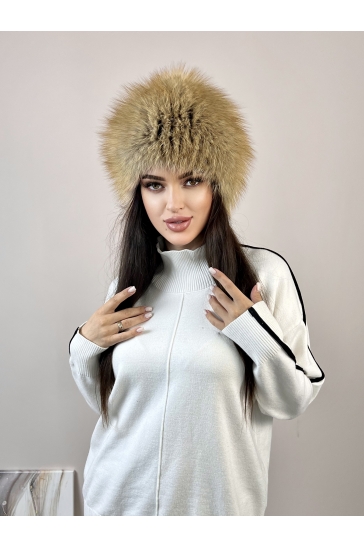 Шапка женская из лисы