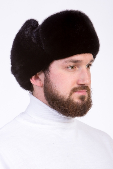 Шапка мужская из норки