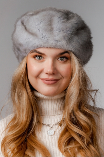Шапка женская из норки