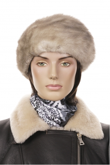 Шапка женская из норки