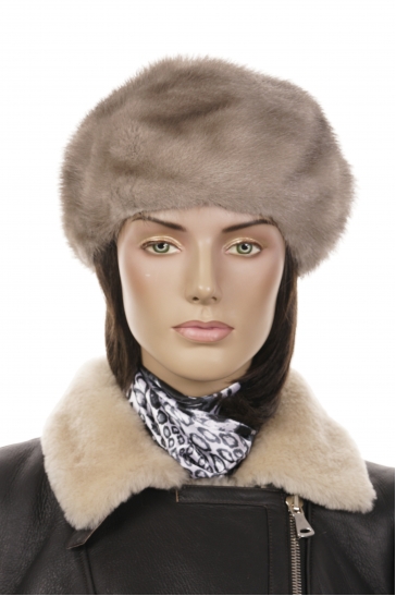 Шапка женская из норки