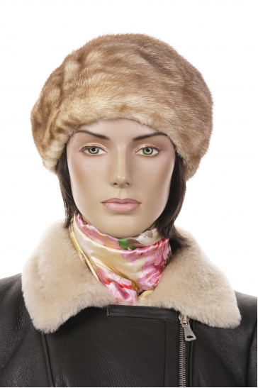 Шапка женская из норки