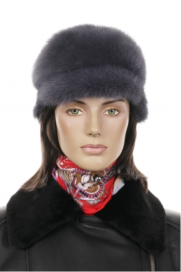 Шапка женская из норки