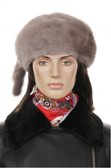 Шапка женская из норки