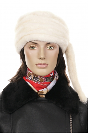 Шапка женская из норки