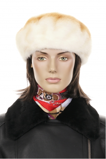 Шапка женская из норки