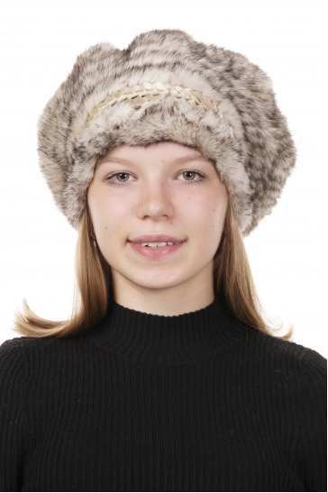 Шапка женская из норки