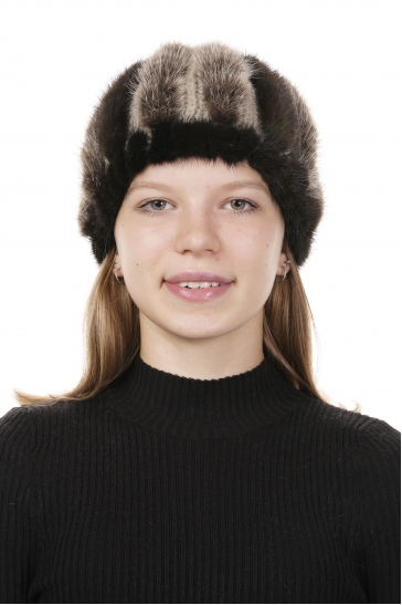 Шапка женская из норки