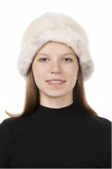 Шапка женская из норки