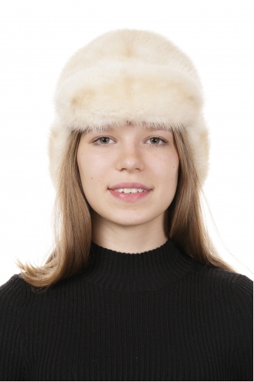 Шапка женская из норки