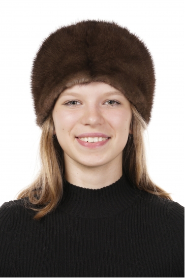 Шапка женская из норки