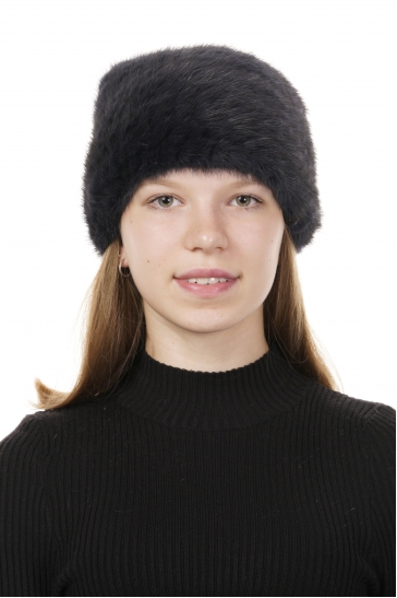 Шапка женская из норки