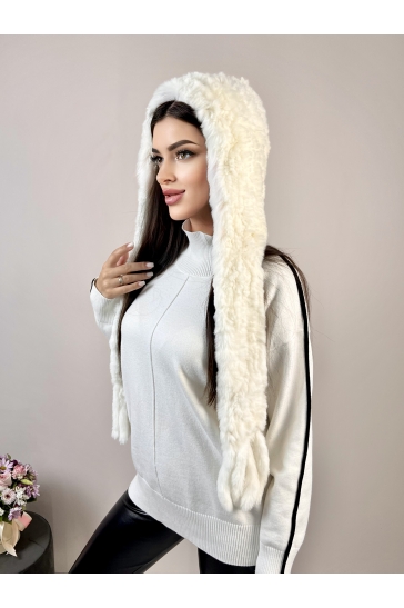 Шапка женская из кролика