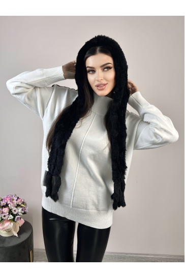 Шапка женская из кролика