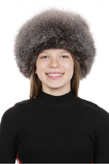 Шапка женская из блюфроста