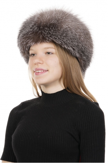 Шапка женская из блюфроста