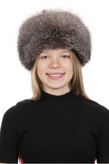 Шапка женская из блюфроста