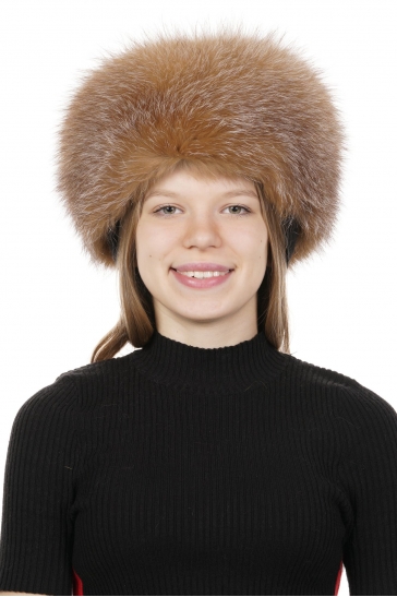 Шапка женская из блюфроста