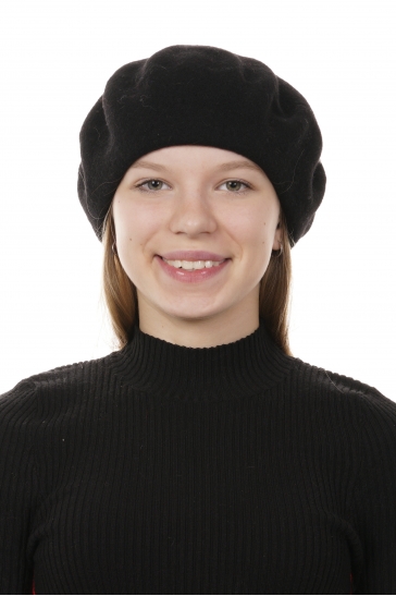 Шапка женская из трикотажа