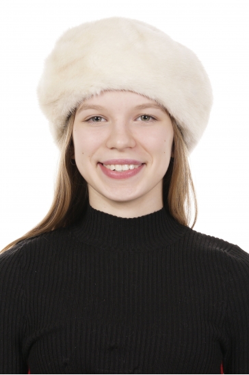 Шапка женская из норки