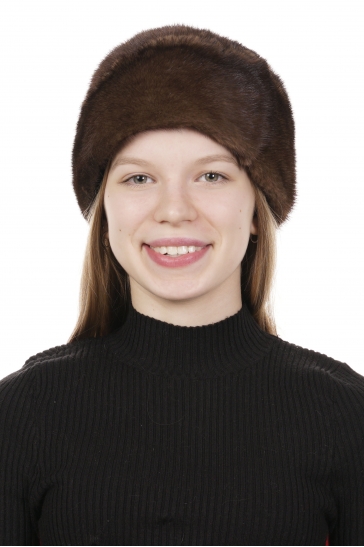 Шапка женская из норки